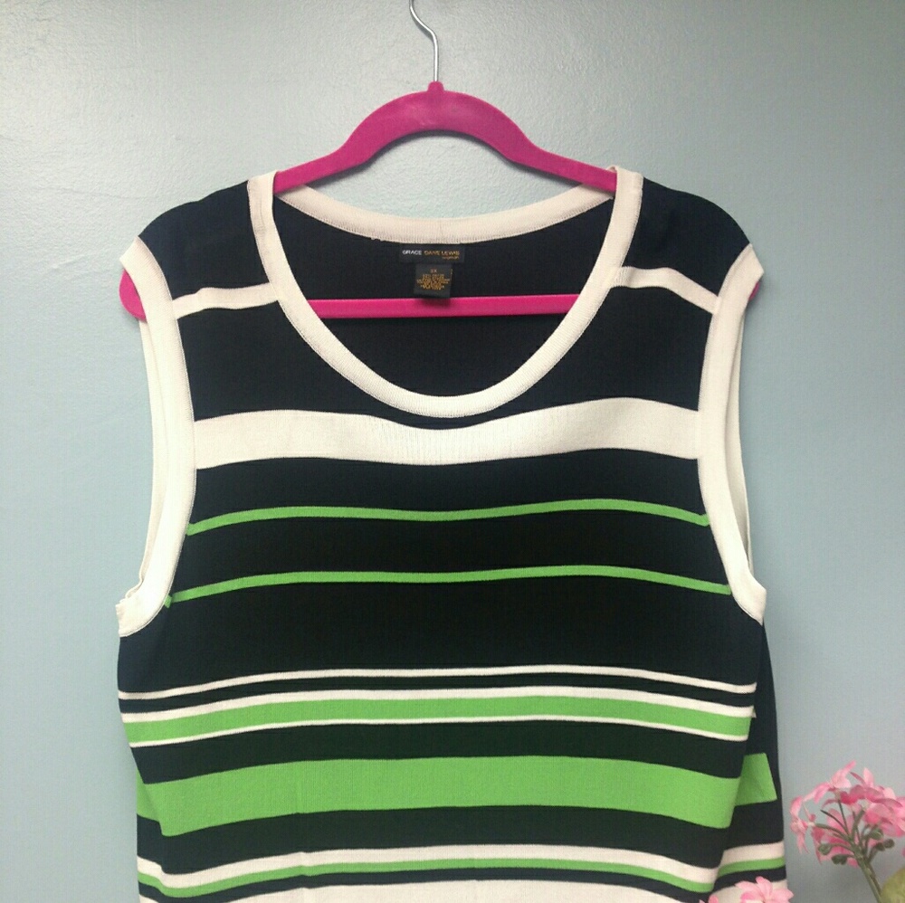 NWOT Grace Lewis Tank 3x